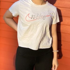 Vintage cropped bike tee